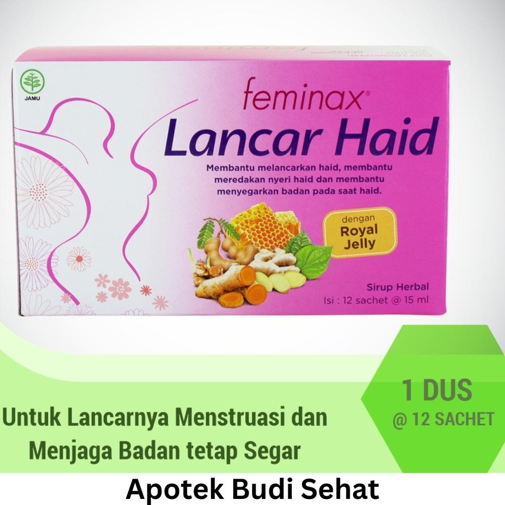 Feminax Lancar Haid Lancarkan Obat Nyeri Haid Sirup Sachet Nyeri Mens