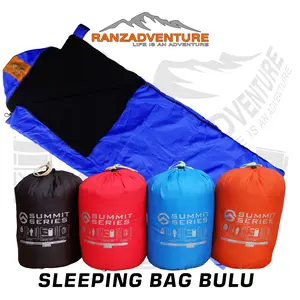 sleeping bag polar bulu tebal hangat