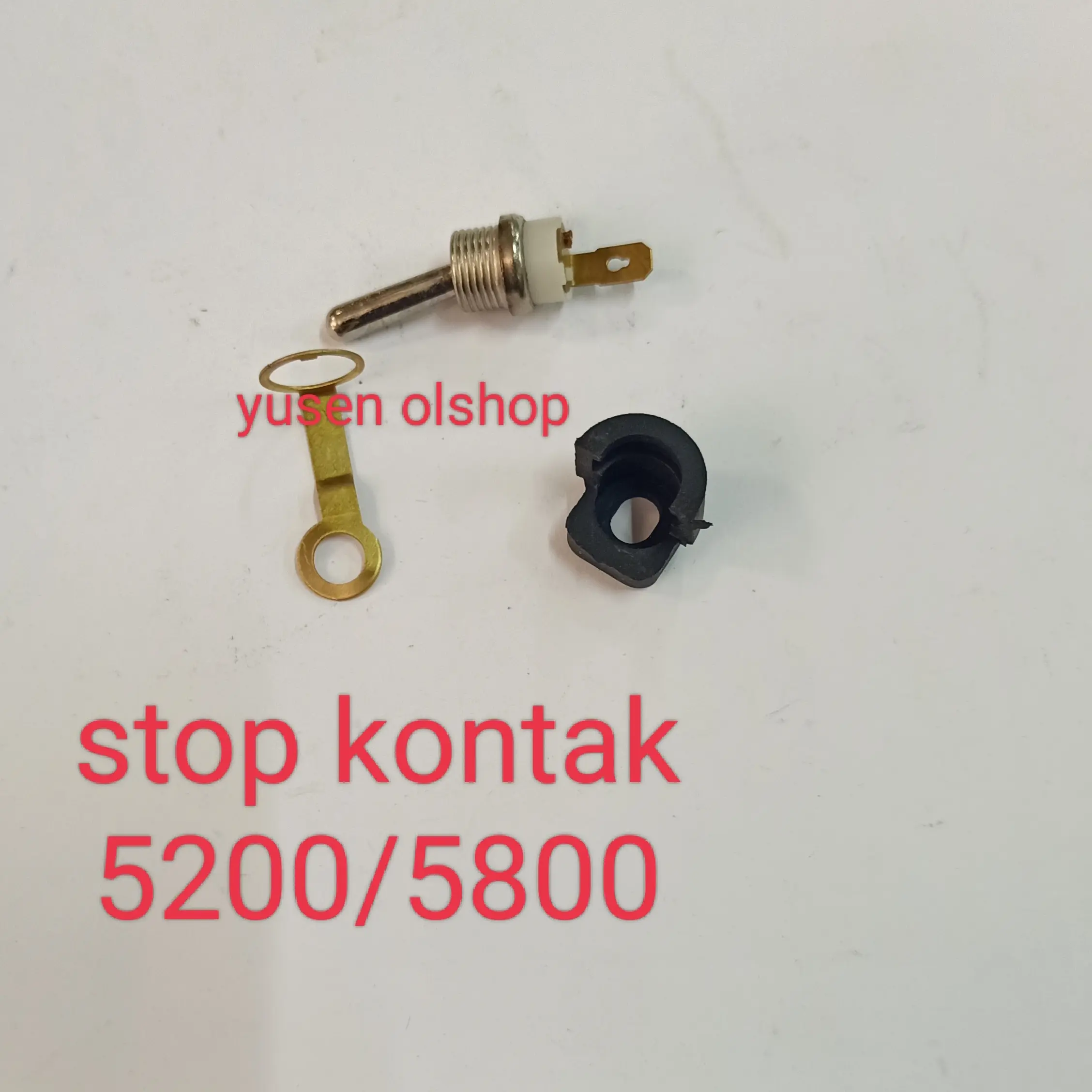 stop kontak gergaji mesin chainsaw 5200/5800 merk yusen