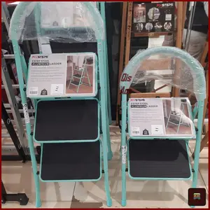 FIXSTEPS Tangga Lipat Aluminium Serbaguna 2 / 3 / 4 Step Stool 150 Kg