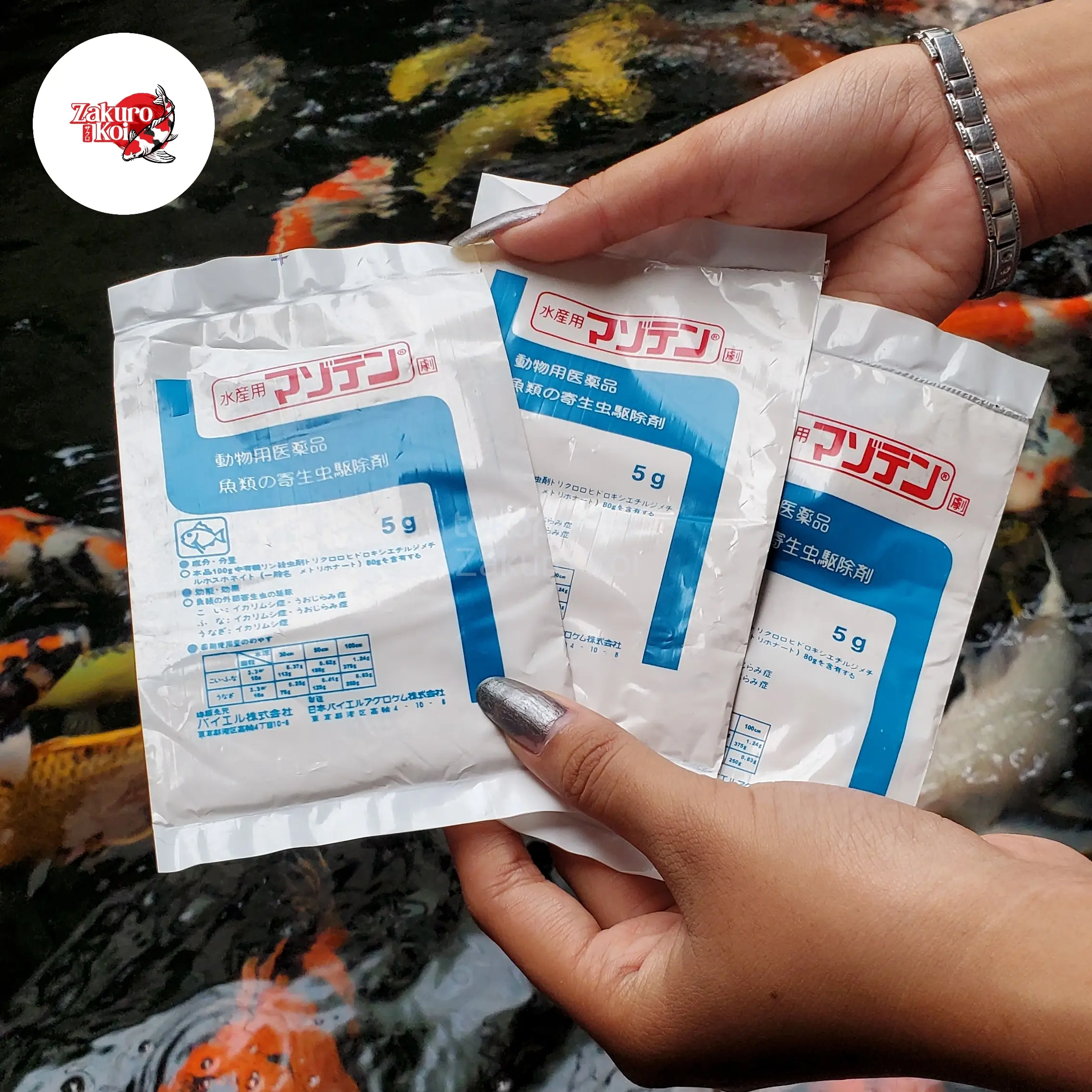 Dimilin Top Ten 5gr obat kutu koi