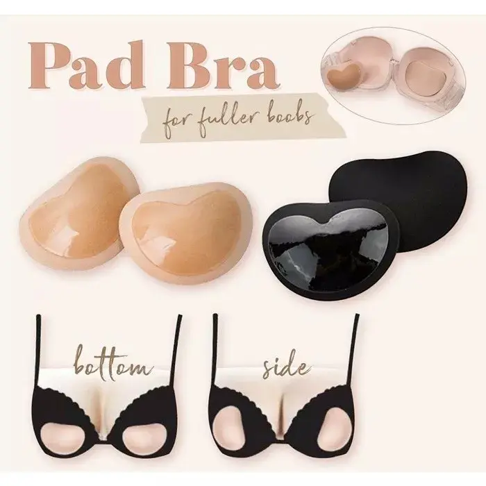 BRA PAD SILICONE tempel busa tambahan bra push up 0