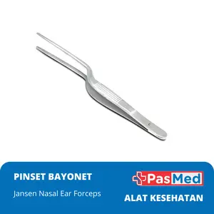PINSET BAYONET JANSEN EAR FORCEPS