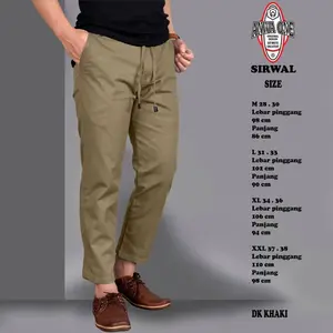 Celana SIRWAL Pria/ fashion muslim/ Pakaian muslim import Quality