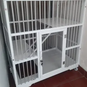 kandang kucing alumunium 1 pintu jumbo