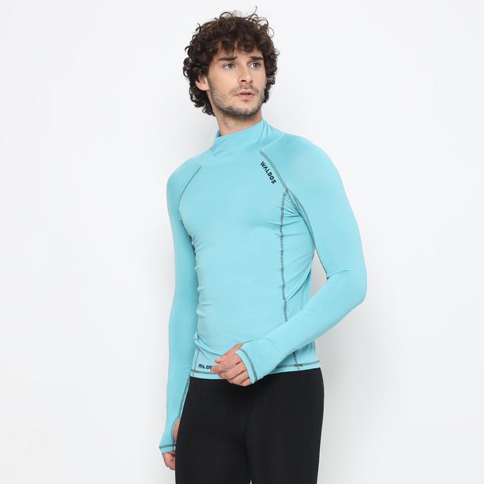 Gambar Baselayer Rashguard Waldos Throne Aqua Wetsuit Diving Swimming gear - Aqua, S dari WLDS Waldos Indonesia Kab. Tangerang 5 Tokopedia