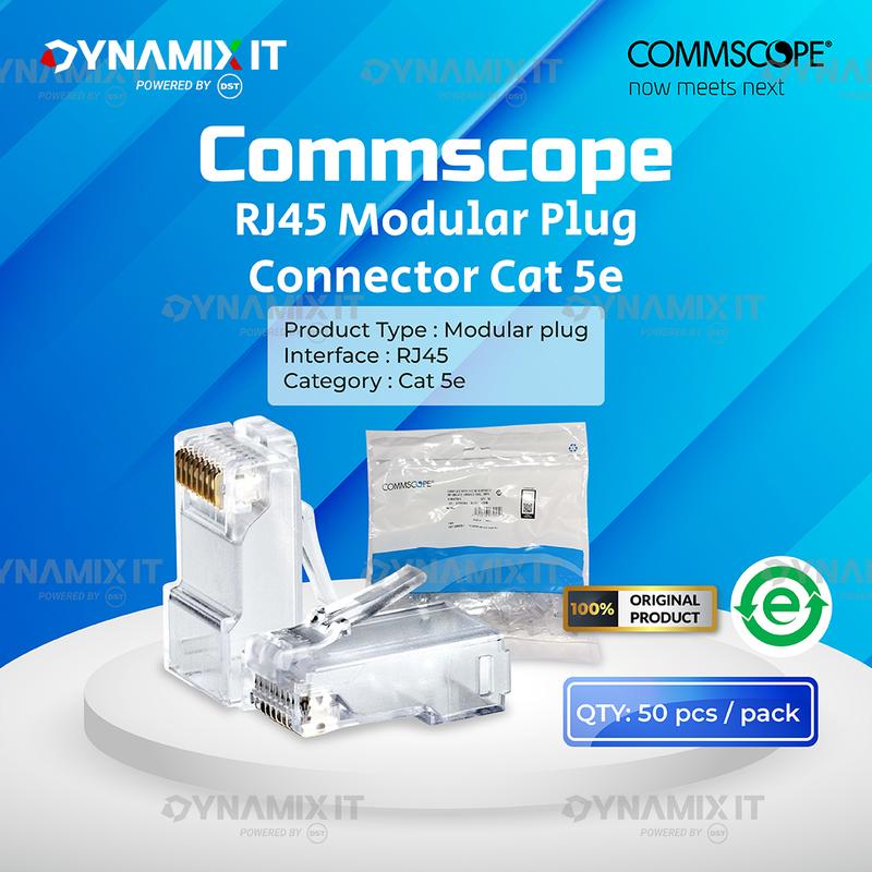 Konektor AMP (Commscope) RJ45 UTP Cat.5 6-554720-5 (ASLI) - Shop ...
