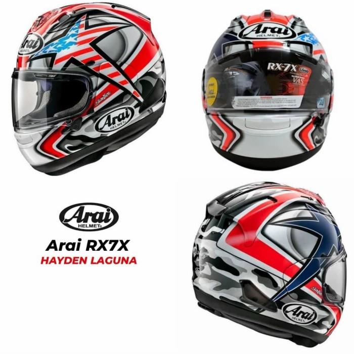 Jual Arai RX-7X Hayden Laguna Made In Japan - Kota Administrasi