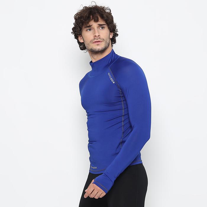 Gambar Baselayer Rashguard Waldos Throne Blue Wetsuit Diving Swimming gear - Biru, S dari WLDS Waldos Indonesia Kab. Tangerang 5 Tokopedia