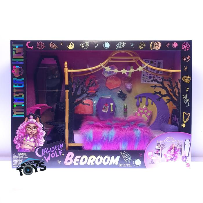 Jual Monster High Clawdeen Wolf Bedroom Playset - Jakarta Utara ...