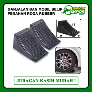 Juragan Ganjalan Ban Mobil Parkir Penahan Roda / Rubber Wheel Parking