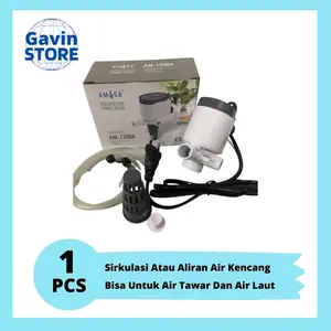 Pompa Celup Am 1200 a Power Head Aquarium Aquascape Kolam Ikan Hias