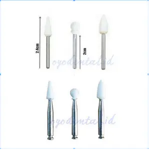 dental Arkansas white stone bur poles gic polish