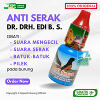 Gambar Obat Burung ANTI SERAK Suara Kecil Serak Batuk Bersin Pilek dari Seputar Burung Indonesia Kab. Sukoharjo 1 Tokopedia