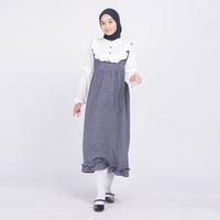 Gambar Kyoya Official - Vivia Tartan Midi Dress - Red dari Kyoyaid Kota Bandung 2 Tokopedia