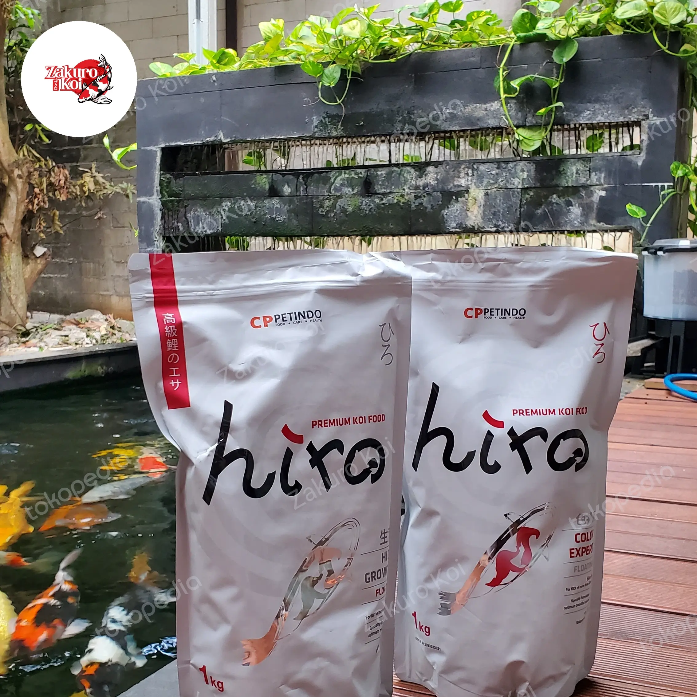 Hiro Premium Koi 1kg - Makanan Koi Berkualitas Tinggi