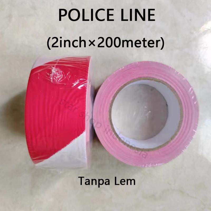 Police Line Merah Putih Police Safety Line Barricade 2