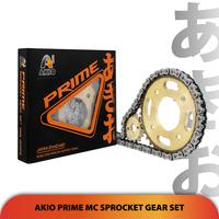 Gambar AKIO Prime Motorcycle Sprocket Gear Set Y1443-28122-VXN dari Jumbo Power International Kota Administrasi Jakarta Utara 2 Tokopedia