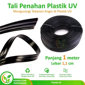 Tali Penahan Plastik UV Green House - Harga Per Meter