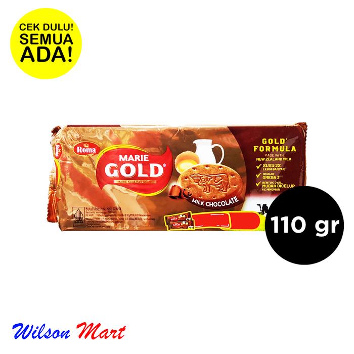 Gambar ROMA MARIE GOLD MILK CHOCOLATE 110 GRAM dari Wilson Mart Kota Administrasi Jakarta Barat Tokopedia