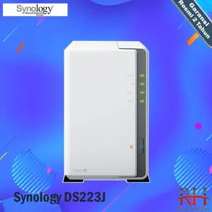 Synology DS223J DISKSTATION 2 Bay NAS Server Storage Cloud DS 223J
