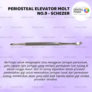 Dental Elevator Periosteal Molt/Rasparatori Molt - Schezer