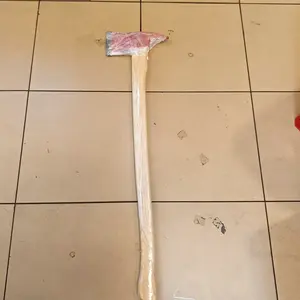 Kapak Pemadam / Fire Axe Import / Kampak Damkar Gagang Kayu 90 Cm