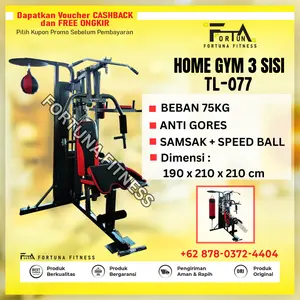 SPECIAL! TOTAL FITNESS Home Gym 3 Sisi samsak / Multigym samsak