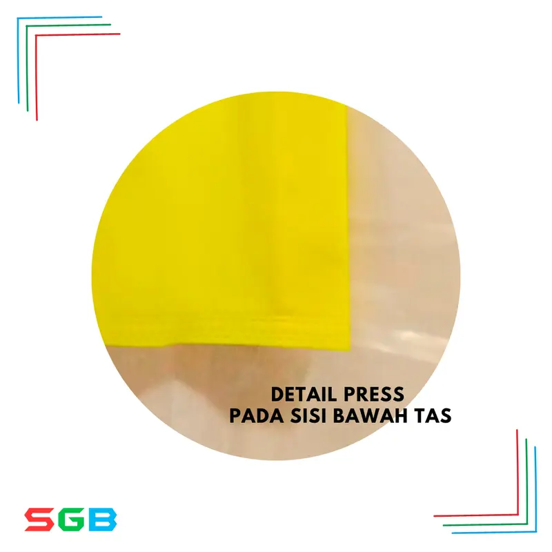 Tas Spunbond Handle uk 25x35x8 / Goodie Bag / Tas Kain Polos 4