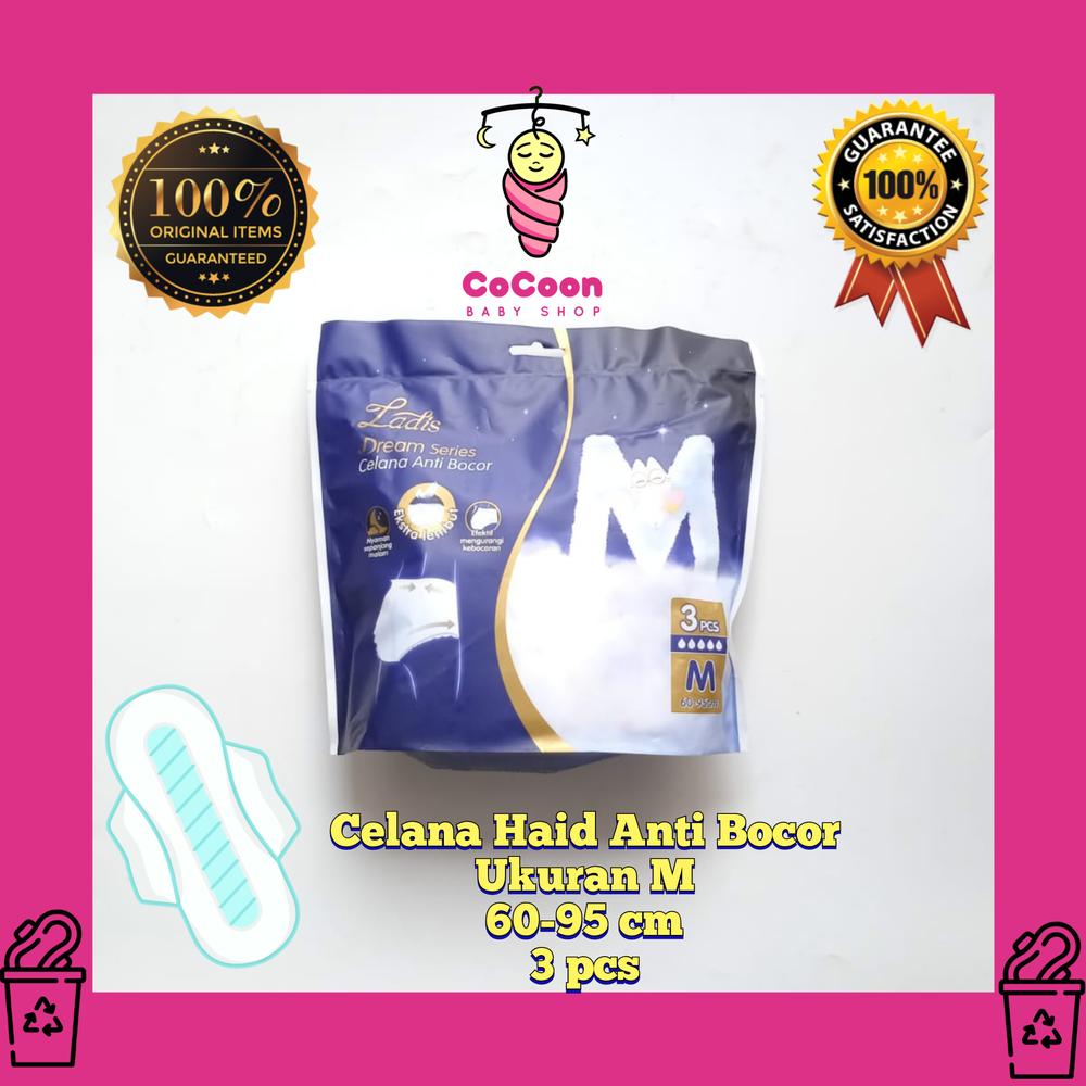 Celana Menstruasi Anti Bocor Haid Datang Bulan Ladies Ladis Dream M3