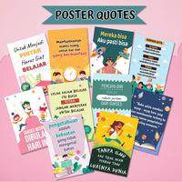 Gambar Poster Motivasi Kata Mutiara - Poster Quotes Anak - Pajangan Dinding - Quotes - 01 dari Lembar Belajar Kab. Purworejo 1 Tokopedia