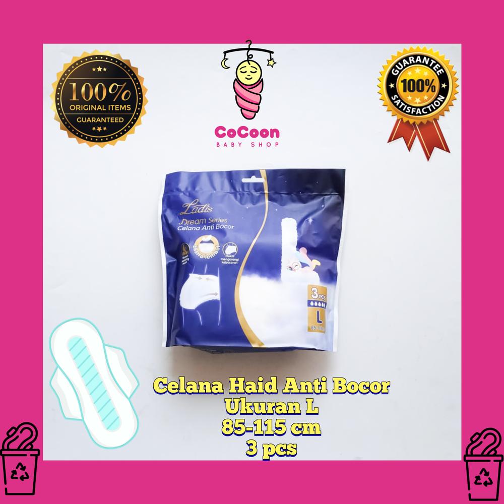 Celana Menstruasi Anti Bocor Haid Datang Bulan Ladies Ladis Dream L3