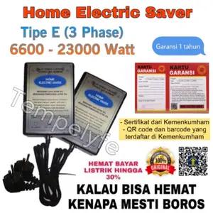 Penghemat Listrik-Home Electric Saver Original 3 Phase Tipe E
