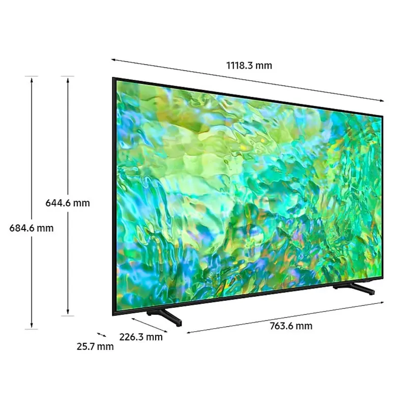 SAMSUNG 43CU8000 SMART TV 43 Inch CRYSTAL UHD 4K UA43CU8000 / 43BU8000 3