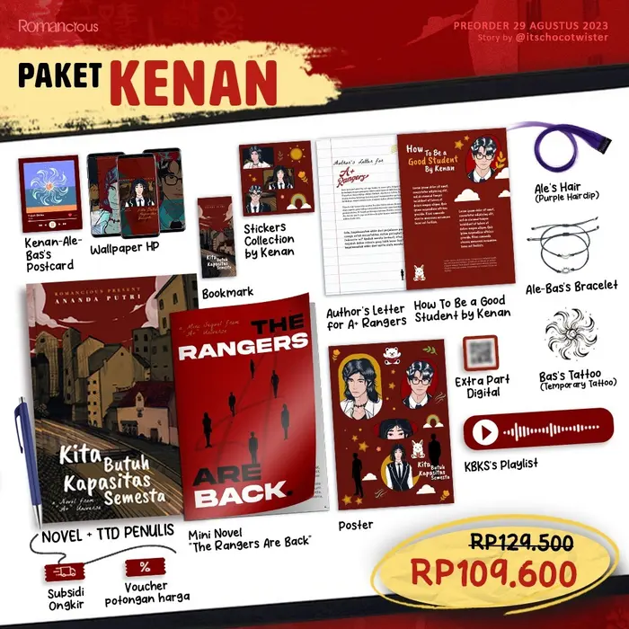 Gambar PRE ORDER - KITA BUTUH KAPASITAS SEMESTA - ANANDA PUTRI - ROMANCIOUS - PO SOON dari bumifiksipadang Kota Padang 5 Tokopedia