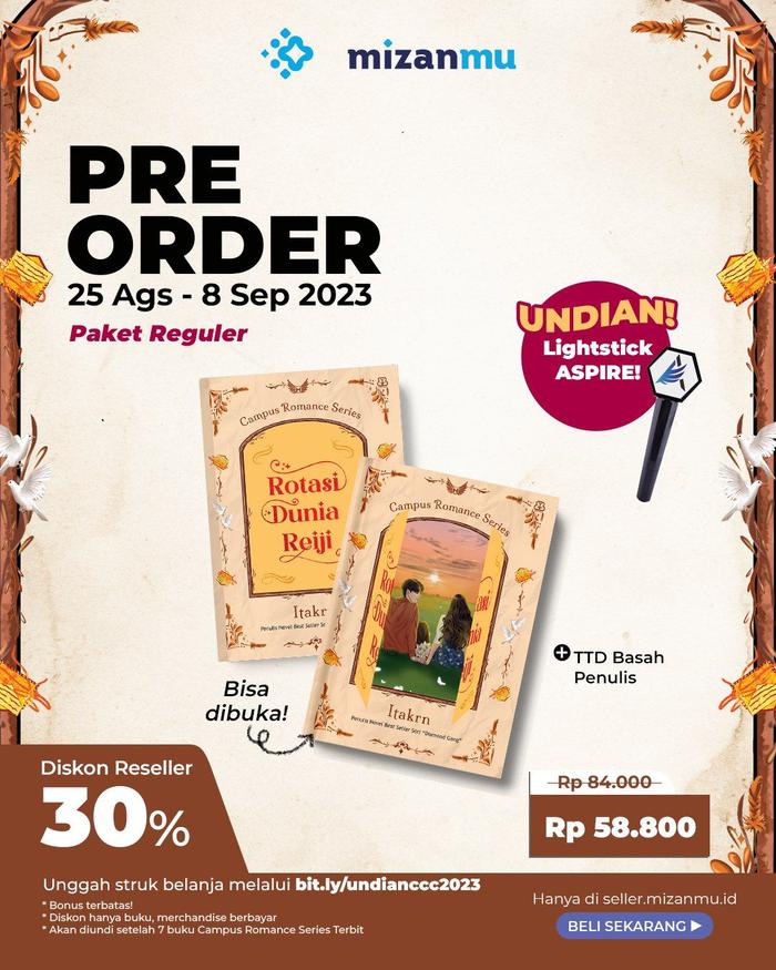 Gambar PRE ORDER - ROTASI DUNIA REIJI - ITAKRN - BENTANG BELIA - BUMIFIKSI dari bumifiksipadang Kota Padang Tokopedia