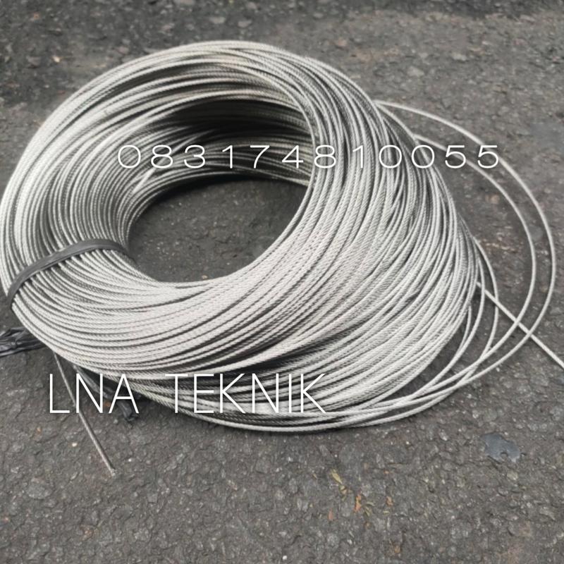 Wire rope sling baja 4 mm kawat sling baja harga per meter - Shop ...