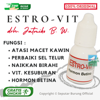 Gambar Vitamin Burung ESTRO-VIT D-BEST Hormon Produksi Betina Sulit Bertelur dari Seputar Burung Indonesia Kab. Sleman 4 Tokopedia