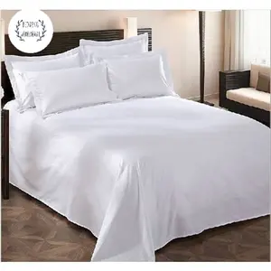 Duvet Cover Hotel | Quilt Cover Katun Jepang Polos Putih Hotel Tali Resleting King