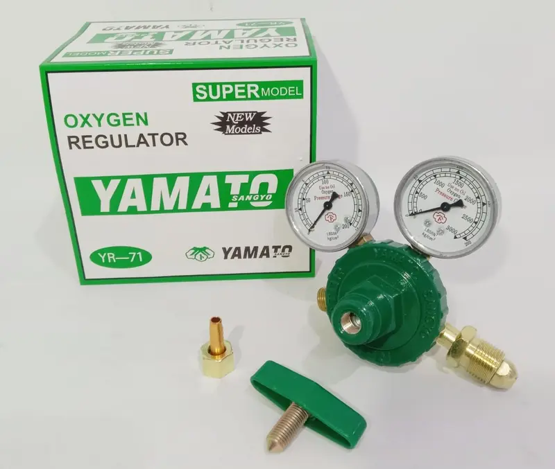 Regulator Las Yamato Oxygen Oksigen Oxy / Acetylene/ LPG (Propane) 1