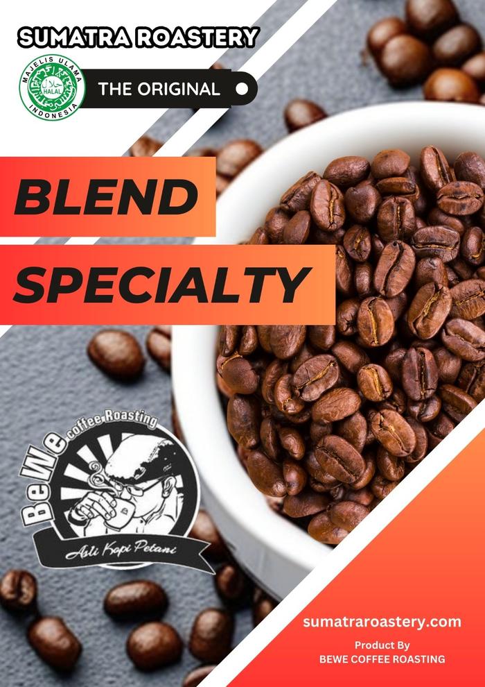 Gambar KOPI BLEND SPECIALTY | SUMATRA ROASTERY | REKOMENDASI KAFE KEDAI KOPI - 250 gram, BIJI dari sumatra.roastery Kota Medan Tokopedia