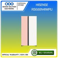 Gambar Kulkas Bespoke Inverter 564L Hisense RS688N4IWPU Side by Side Bespoke dari Bogor Solution Electronic Kota Bogor 1 Tokopedia