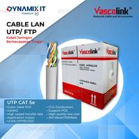Gambar Kabel Vascolink UTP Cat.5 CCA per meter Eceran - Per Meter dari DYNAMIX IT Kota Surabaya 1 Tokopedia