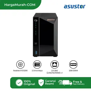 Asustor AS3302T 2-Bay Drivestore 2 Pro NAS Storage Cloud AS 3302T