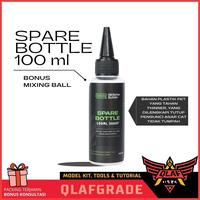Gambar SPARE BOTTLE 100 ml BONUS MIXING BALL - botol cat tetes airbrush mokit dari Wahkhilaf Kota Surabaya 4 Tokopedia