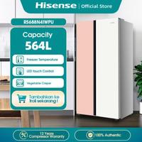 Gambar Kulkas Bespoke Inverter 564L Hisense RS688N4IWPU Side by Side Bespoke dari Bogor Solution Electronic Kota Bogor 4 Tokopedia