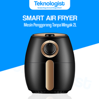 Gambar Smart Air Fryer Mesin Alat Masak Penggoreng Tanpa Minyak Elekrik 2L dari TeknologistID Kota Administrasi Jakarta Barat 1 Tokopedia