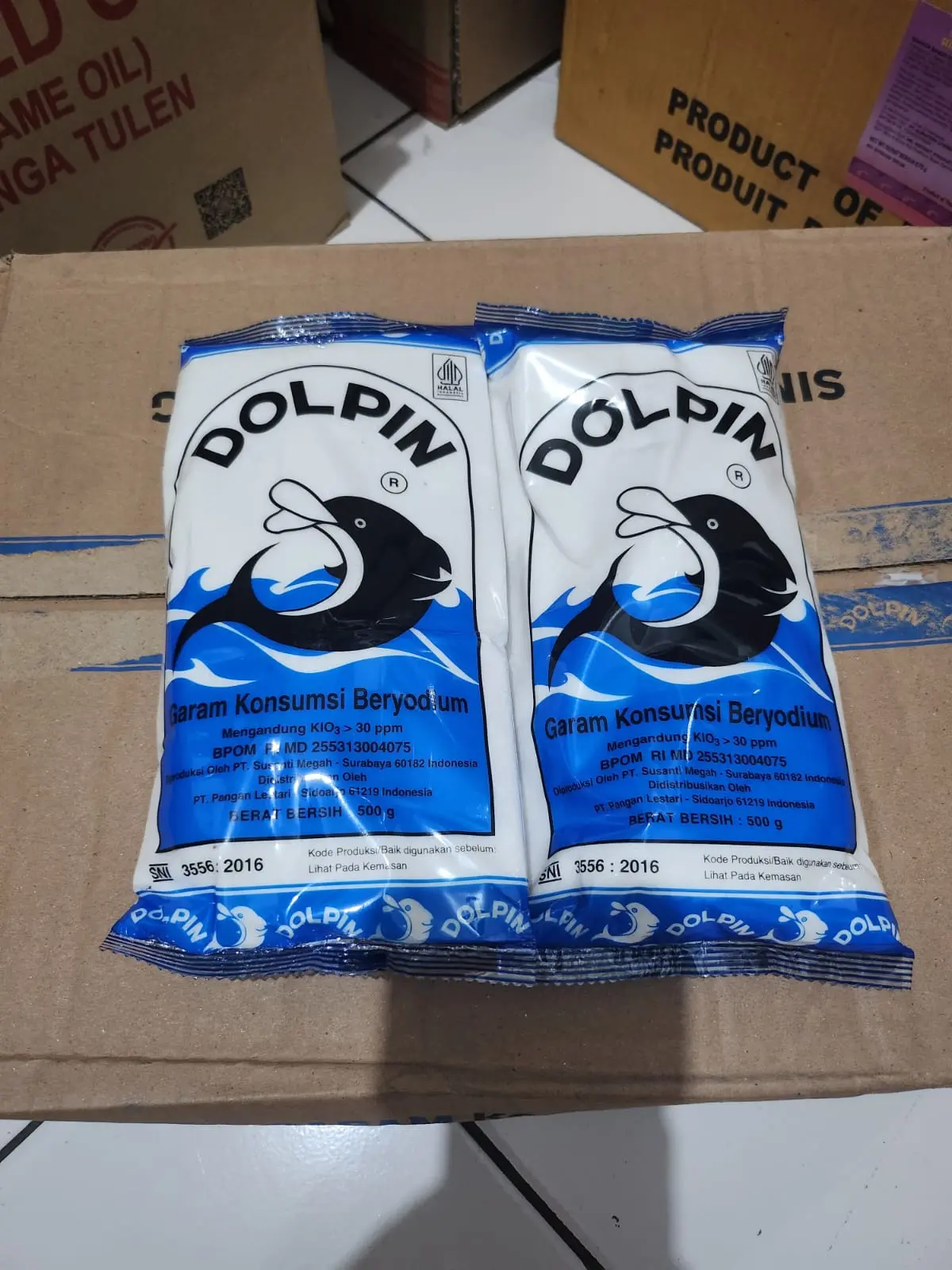 Garam Dolphin 500gr ORIGINAL TERMURAH