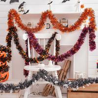 Gambar SLINGER HALLOWEEN TINSEL MURAH DEKORASI PESTA SLINGER METALIK BAGUS - OREN HTM POLOS dari MadisonShop Kota Administrasi Jakarta Barat 1 Tokopedia