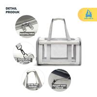 Gambar ONLY PETS Tas Jalan Anjing Kucing Portable Premium Pet Carrier Cargo - Putih dari Only Pets Kota Administrasi Jakarta Pusat 3 Tokopedia